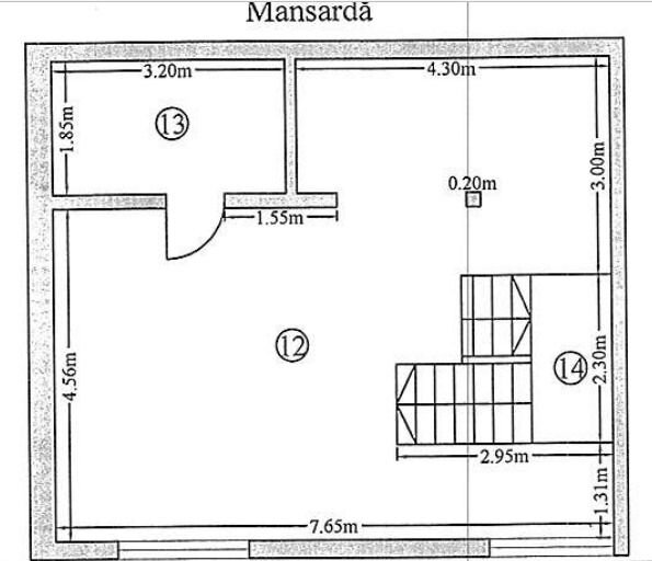 Frumusani vila triplex, deosebita, mob-util partial, complet, Frumusani-Calarasi